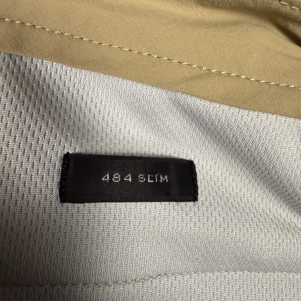 J. Crew 33x32 484 Slim-fit Pants‎ Khaki Career Preppy Office Minimalist - Picture 4 of 7